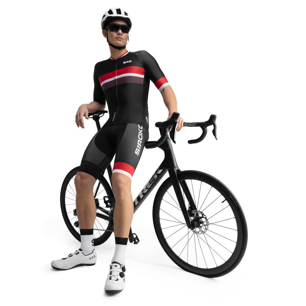 Camisola de ciclismo de manga curta para homem Real Sporting de Gijón x Siroko 3/8