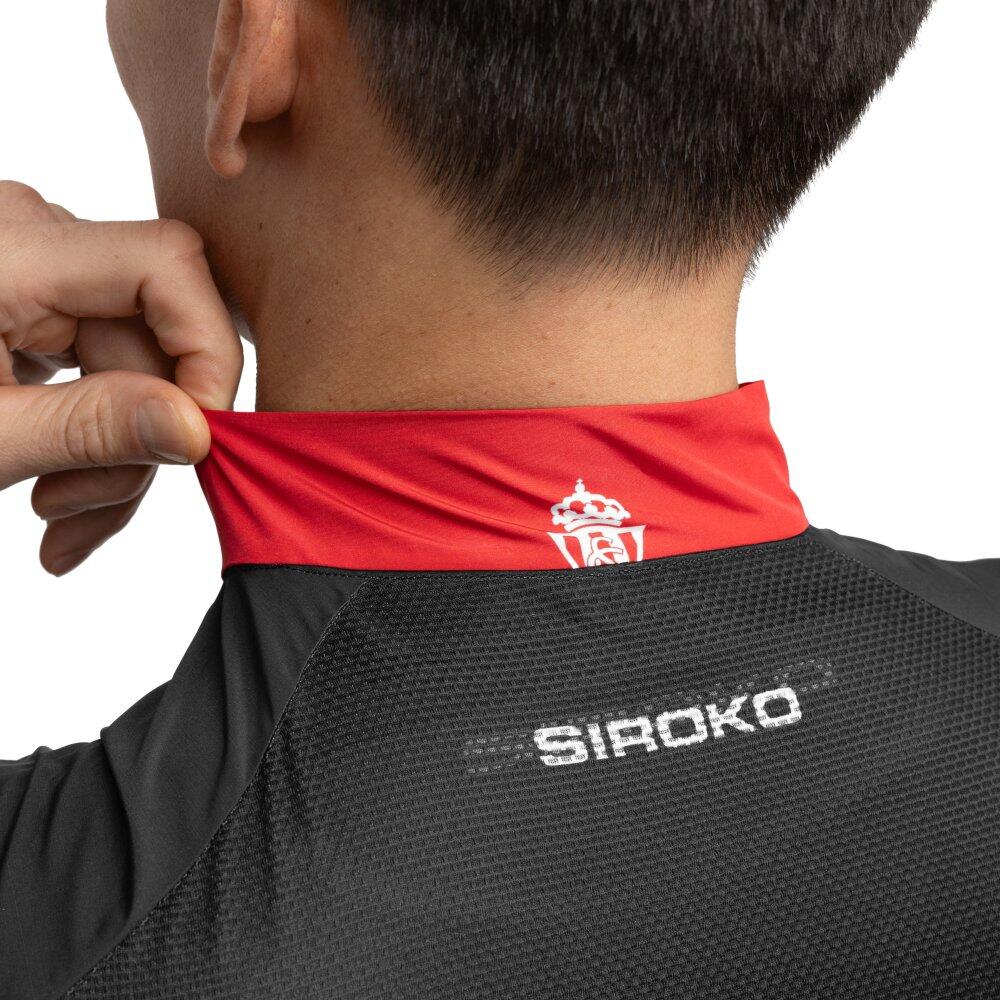 Herren Radsport winddichte real sporting de gijón x siroko fahrradweste für SC 4/7