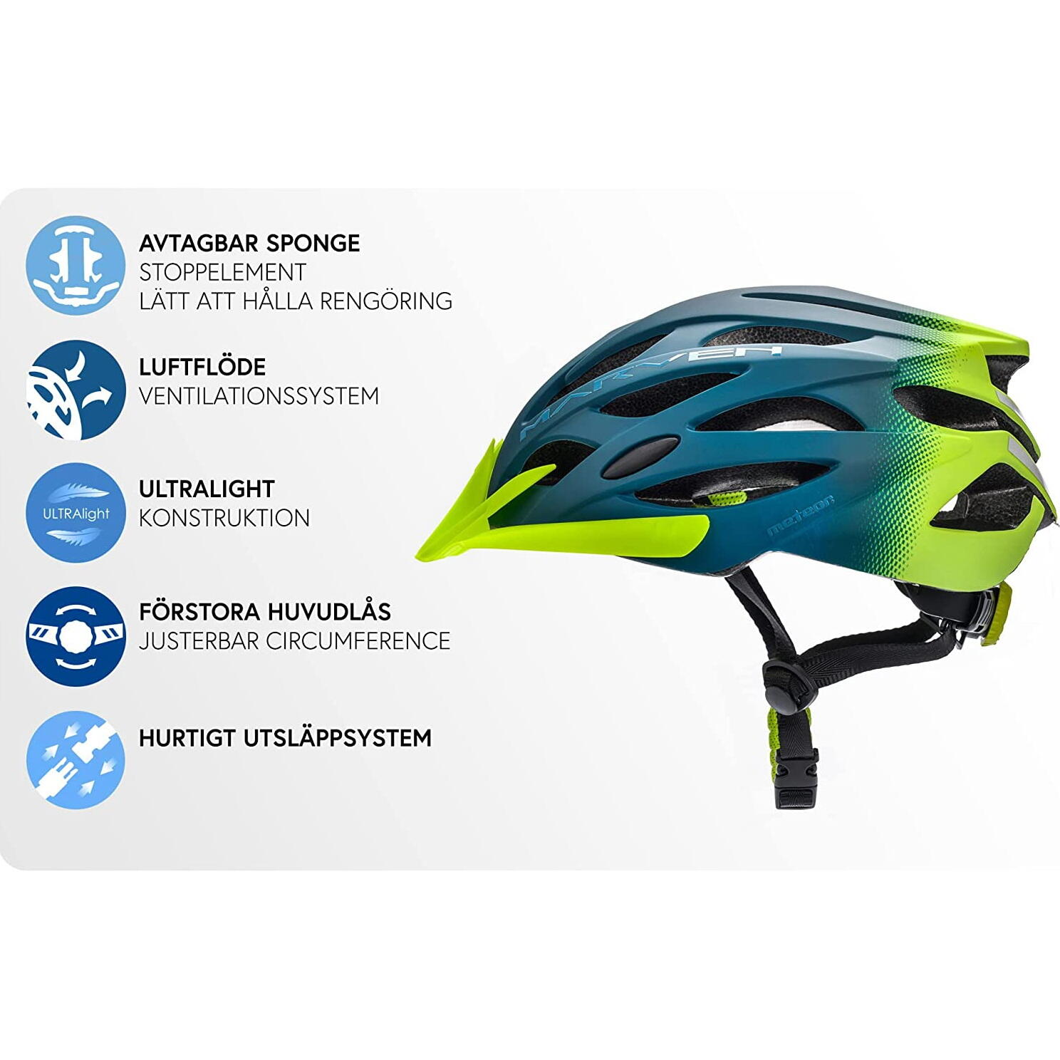 Casque Meteor Marven pour VTT, Skate et Trottinette 6/7