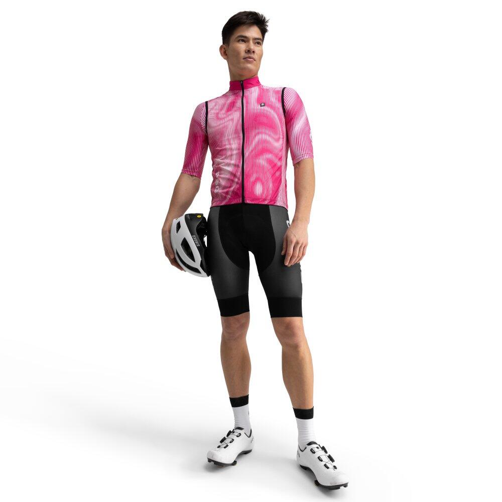 Gilet antivento da ciclismo da uomo Real Sporting de Gijón x Siroko SC V1 Batal 3/7