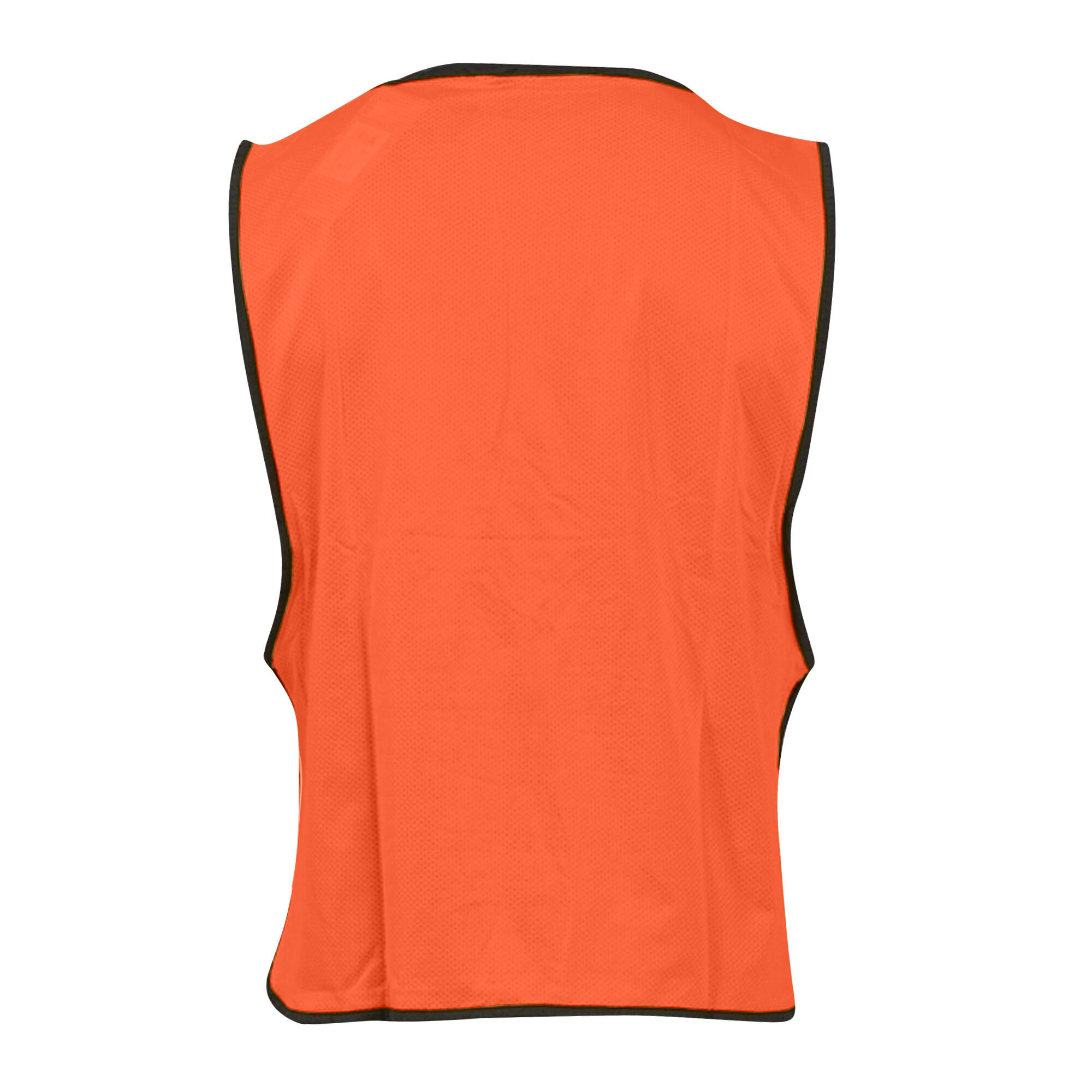 Chasuble Adulte (Orange Fluo / Noir) 2/4