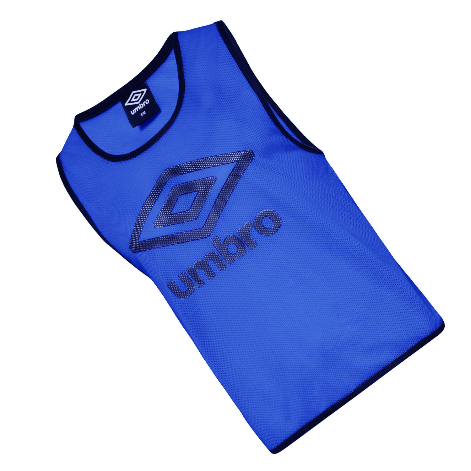 Pettorina Allenamento Adulto Unisex Umbro Blu Reale Nero 3/4