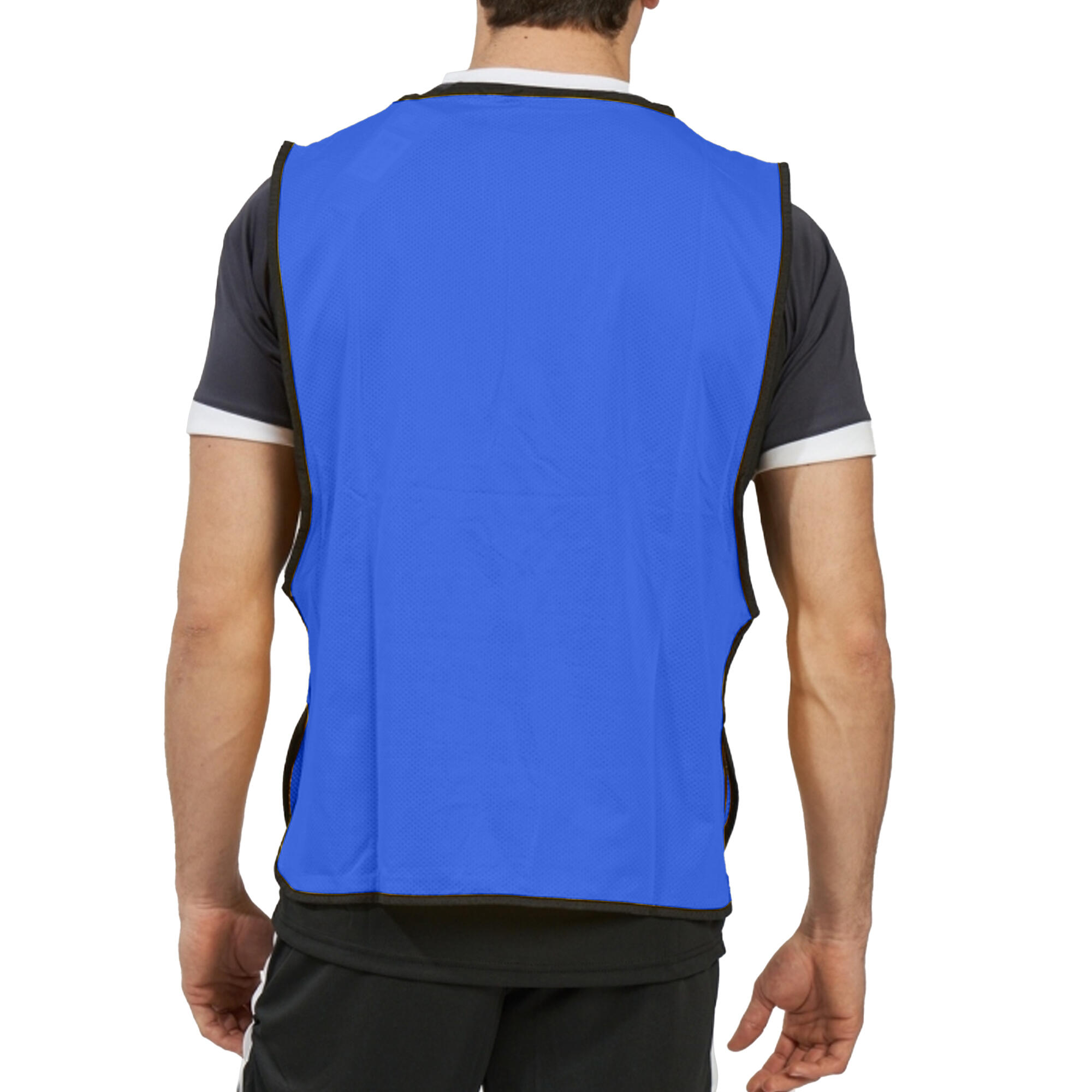 Pettorina Allenamento Adulto Unisex Umbro Blu Reale Nero 4/4