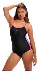 Maillot de Bain Femme 1 pièce Speedo Dive Thinster Musbleback Noir Rose
