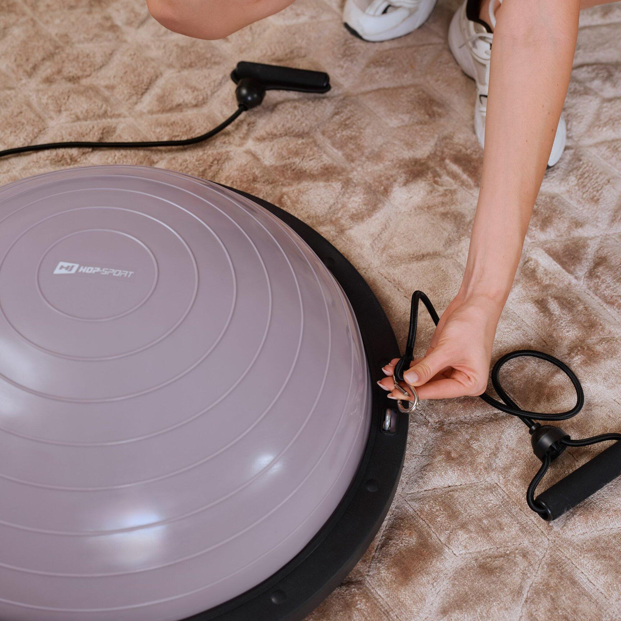 Piattaforma di equilibrio con corde HS-L058B viola 7/7