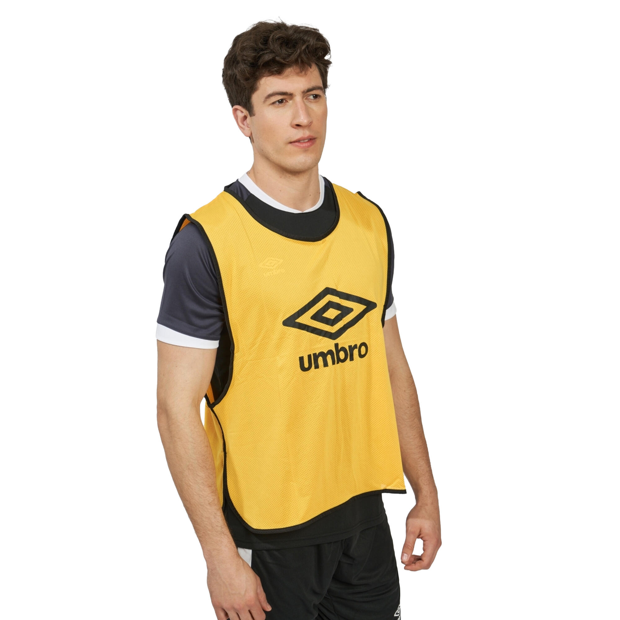Pettorina Allenamento Adulto Unisex Umbro Giallo Nero 4/4