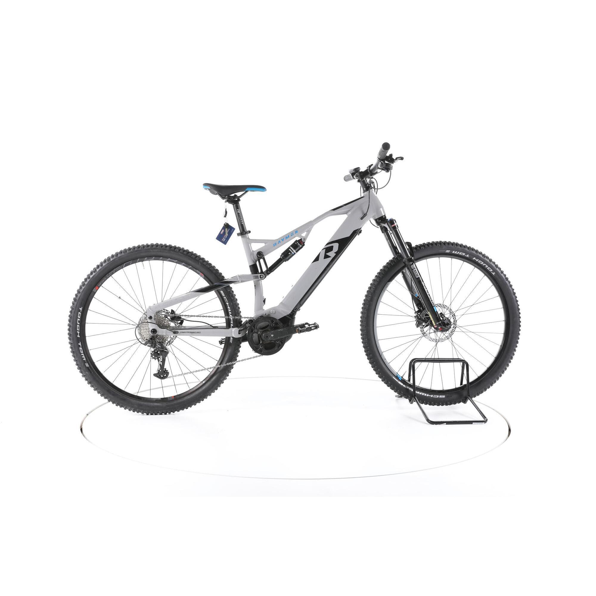 Raymon - Reconditionné - R Raymon Fullray 130e 5.0 Vélo Électrique Vtt 2023 - Très Bon - Vélo Tout Terrain - Gris - 46 L/xl - Decathlon