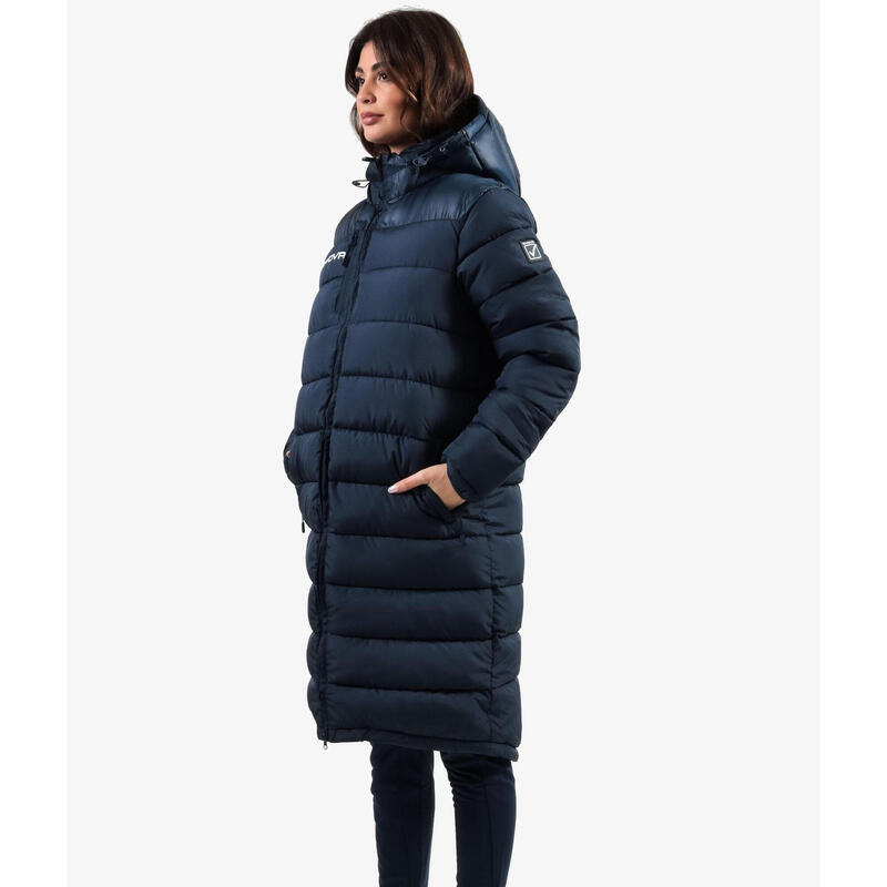 Geacă lungă Givova Bench, bleumarin, 4XL