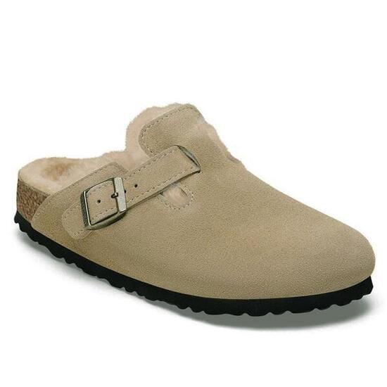 Zuecos Mujer Birkenstock Boston Marrón