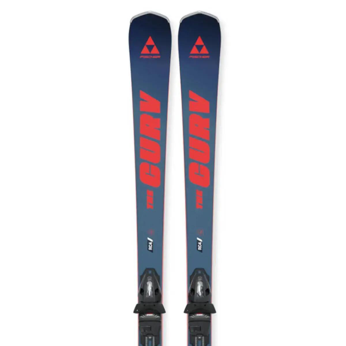 Narty Fischer The Curv TI Blue Red + RS 10 GW 2026 3/6