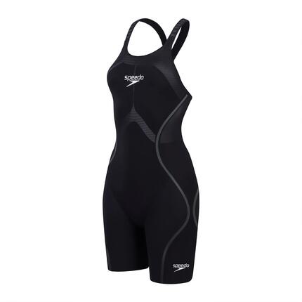 Speedo Fastskin LZR Pure Intent 2.0 Openback Kneeskin - Schwarz / Irisierend