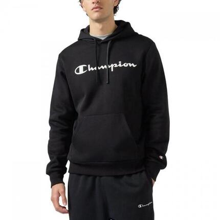 Bluza męska z kapturem treningowa Champion Hooded Sweatshirt czarna
