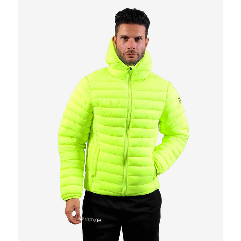 Geaca Givova Capri, Galben Fluo, 2XL