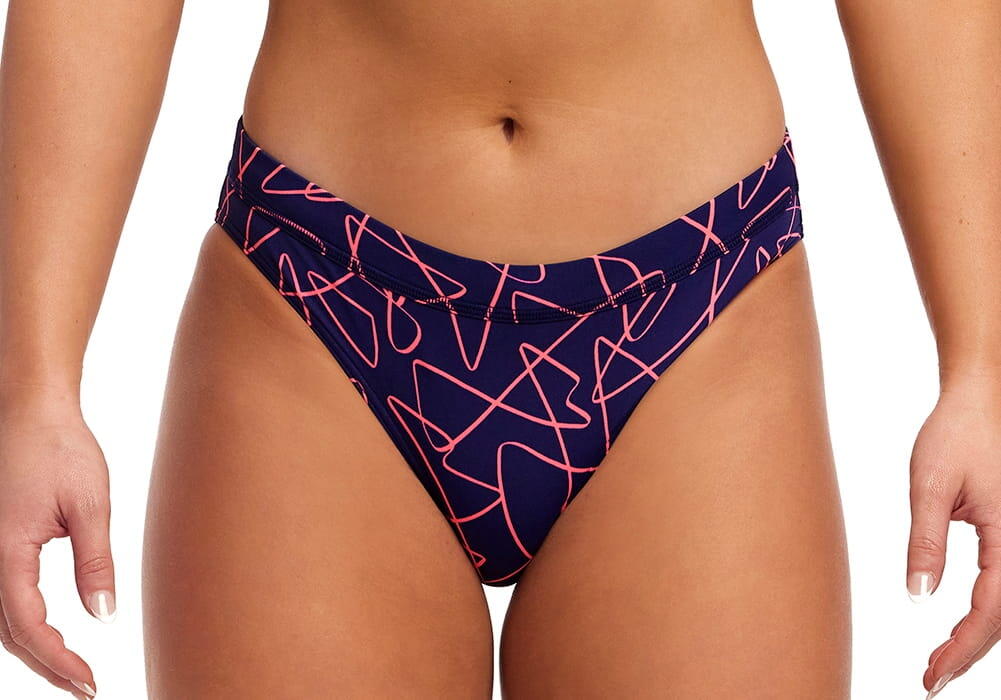Bikini - dół od bikini Funkita Sports Serial Texter