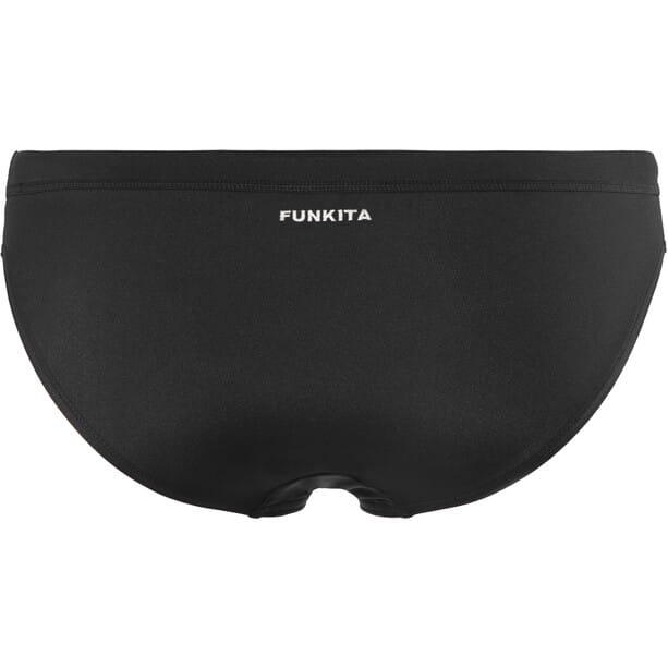 Funkita Sports Brief STILL BLACK - dół od bikni 5/6