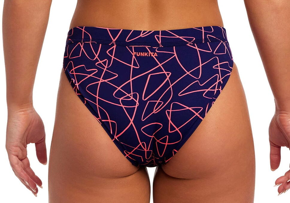 Bikini - dół od bikini Funkita Sports Serial Texter