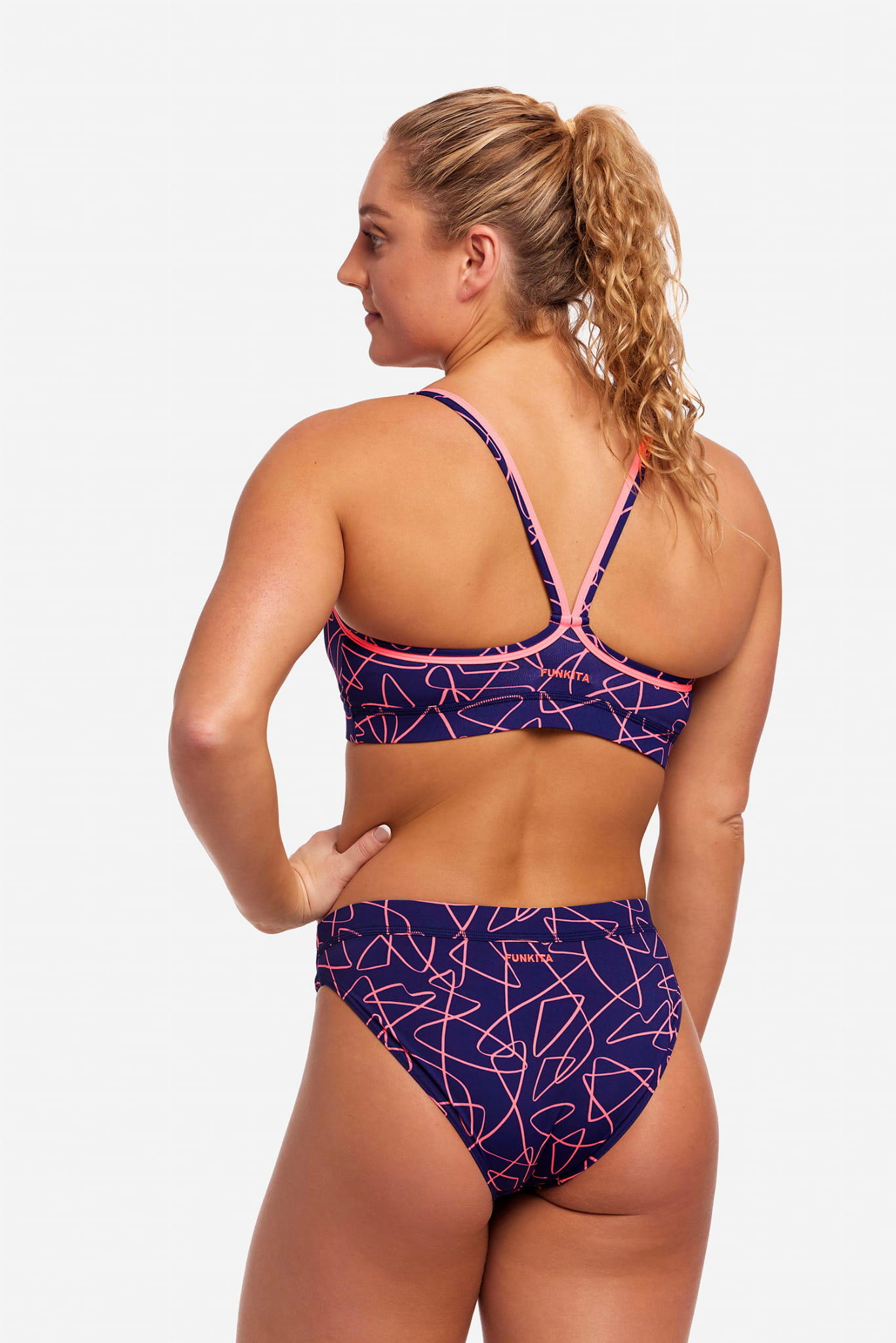 Bikini - dół od bikini Funkita Sports Serial Texter 6/6