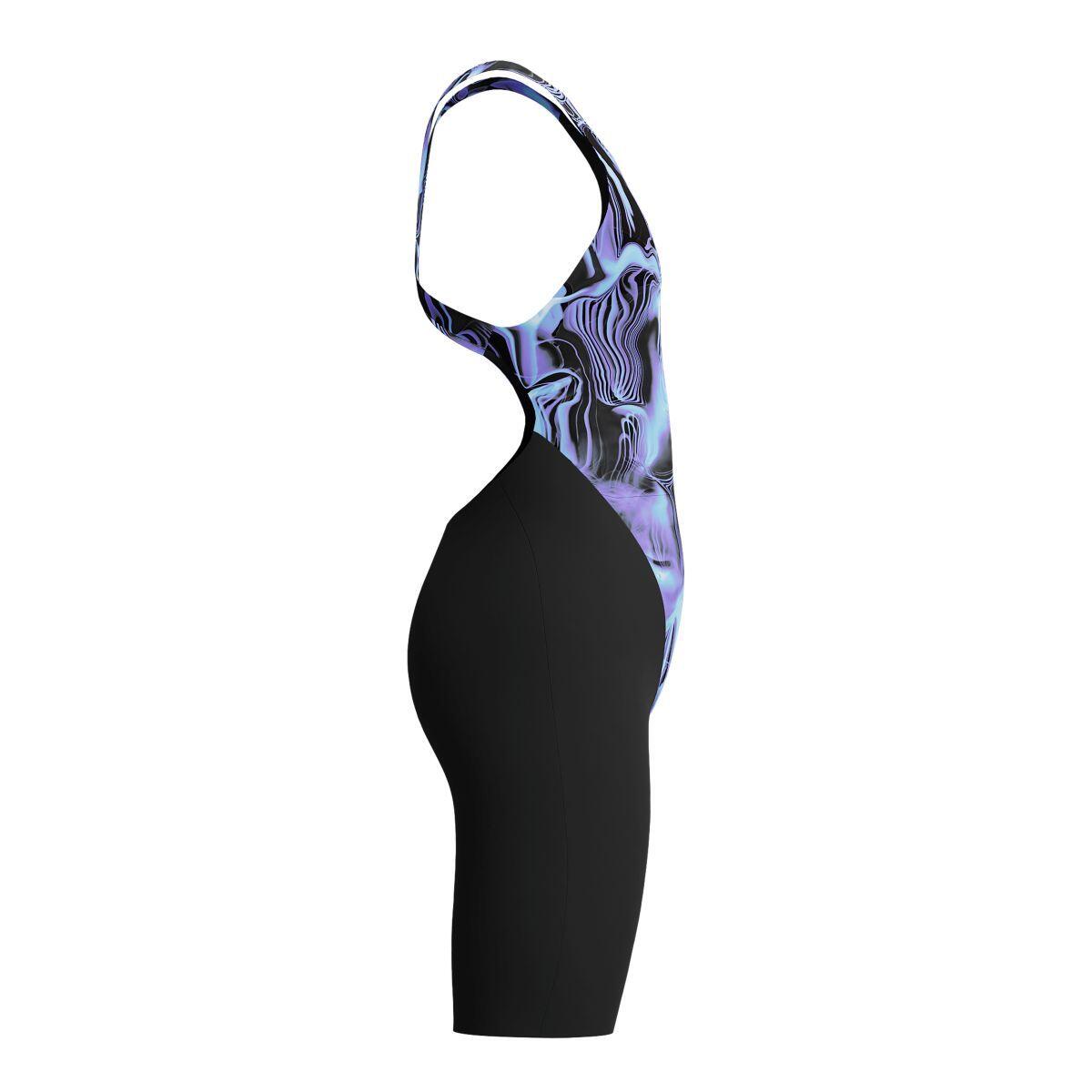 Speedo Fastskin Junior Endurance+ Max Openback Kneeskin - Lucent Glow / Schwarz 2/5