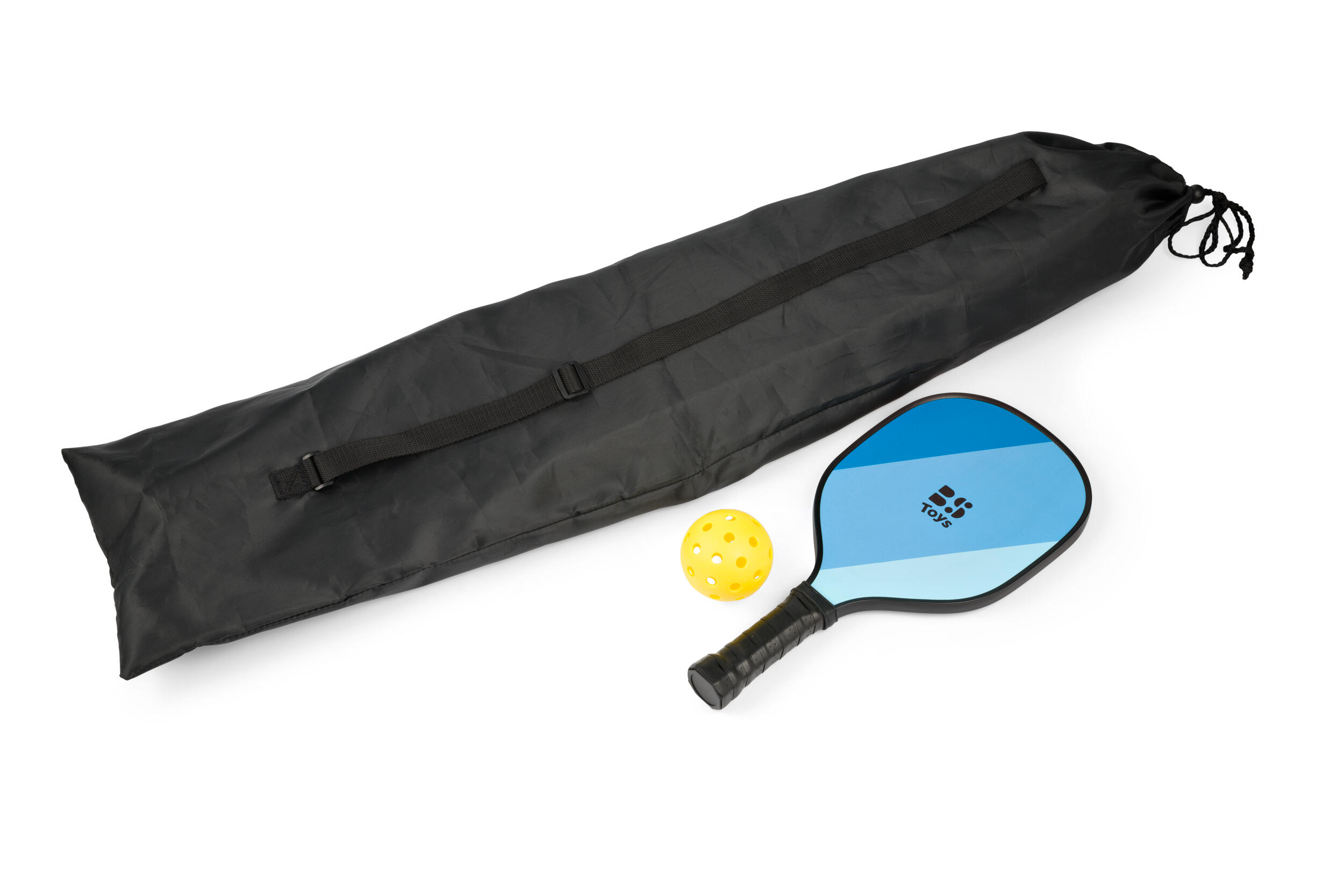 Pickleball set met 2 ballen, 2 rackets en 1 net 3/7