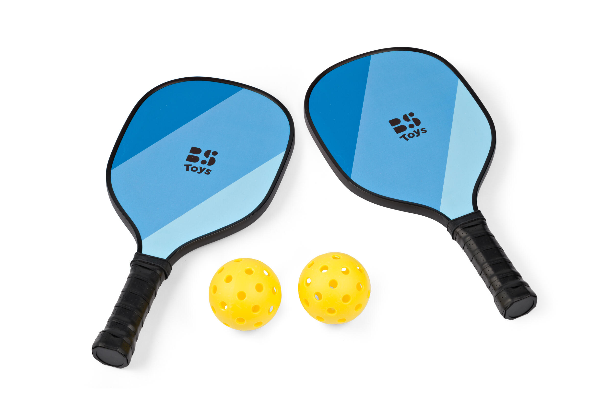 Pickleball set met 2 ballen, 2 rackets en 1 net 2/7