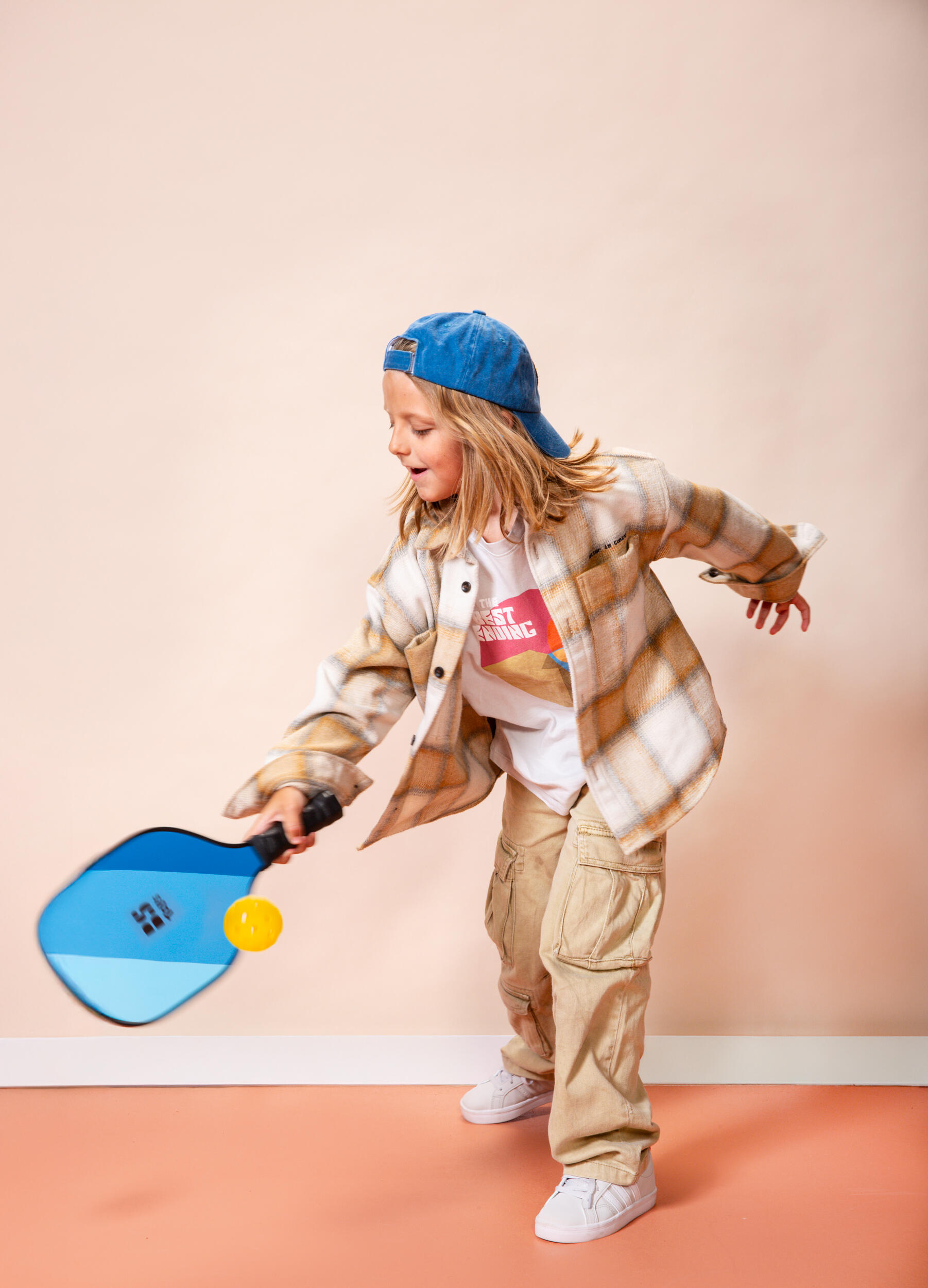Pickleball set met 2 ballen, 2 rackets en 1 net 4/7