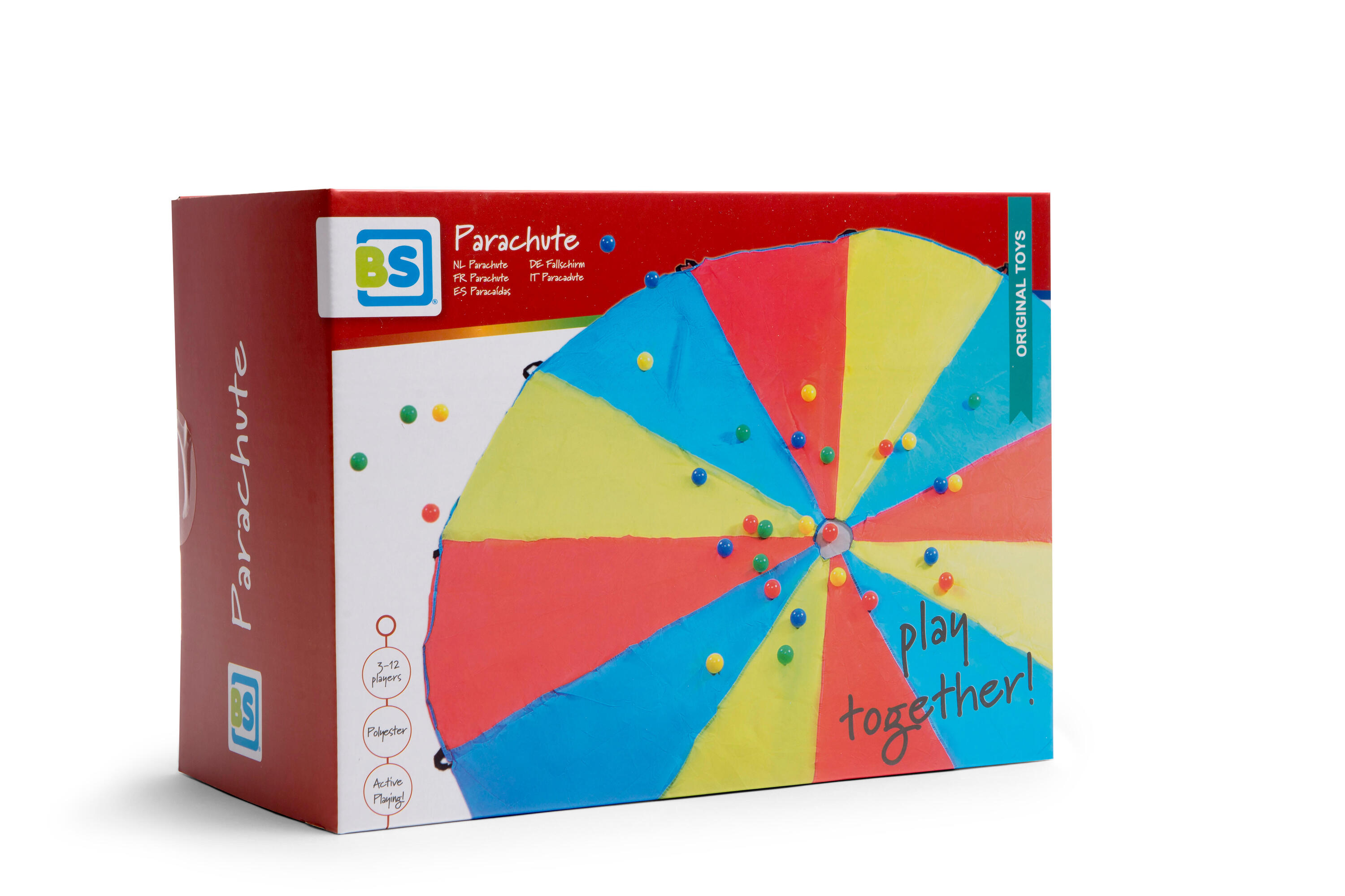 Jeu parachute - jeu de coopération - jeu extérieur - jeu motricité 2/5