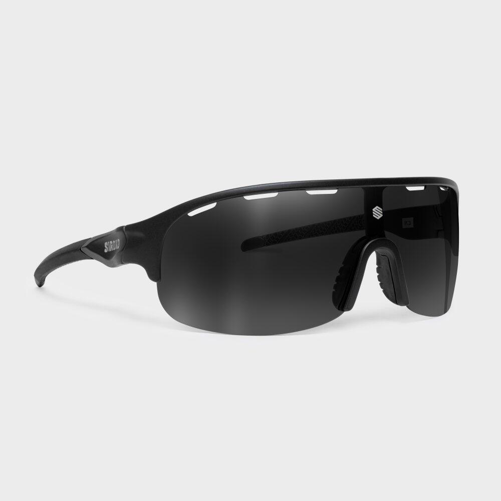 Lunettes vélo Siroko K3 Finisher Noir ultralégères 27g, verre polarisé 2/7
