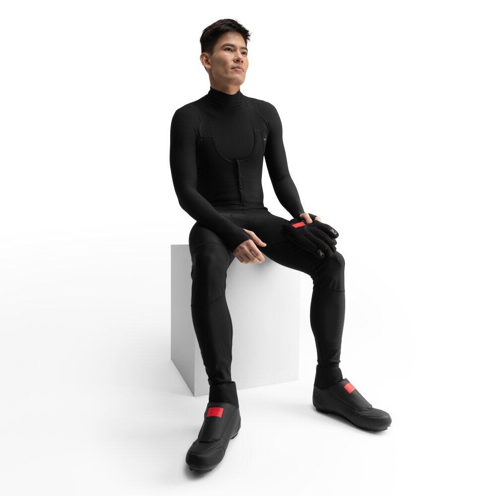 Camiseta interior térmica ciclismo invierno hombre DW Keilir Negro 3/6