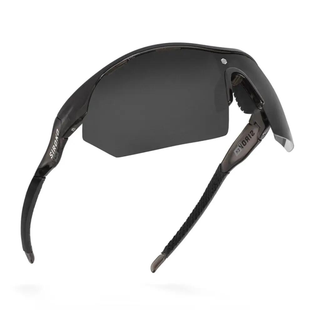 Lunettes vélo Siroko K3s Champs Élysées Noir 26g PC polarisées 4/7