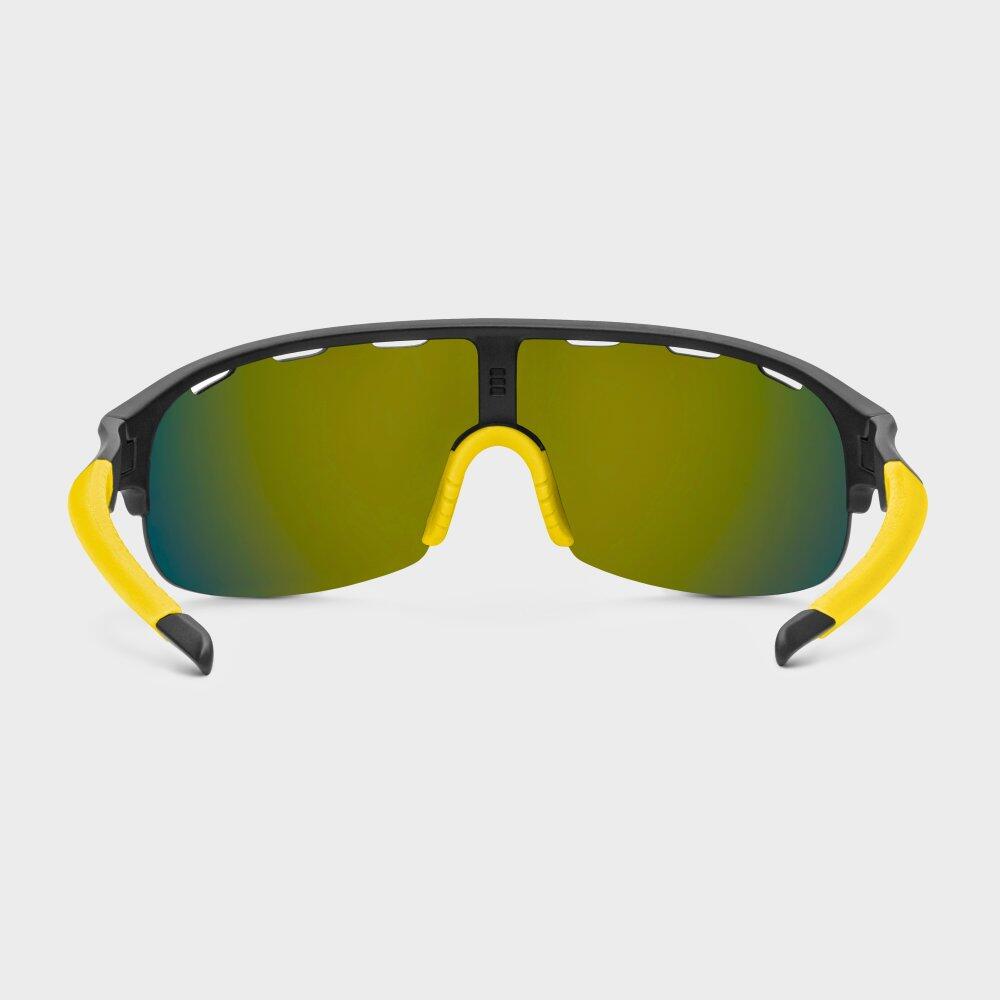 Herren und Damen Radsport Fahrradbrille K3 MTB Schwarz 3/7