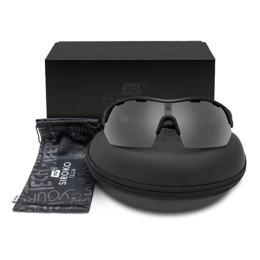Herren und Damen Radsport Selbsttönende Fahrradbrille K3s PhotoChromic La Palma 3/7