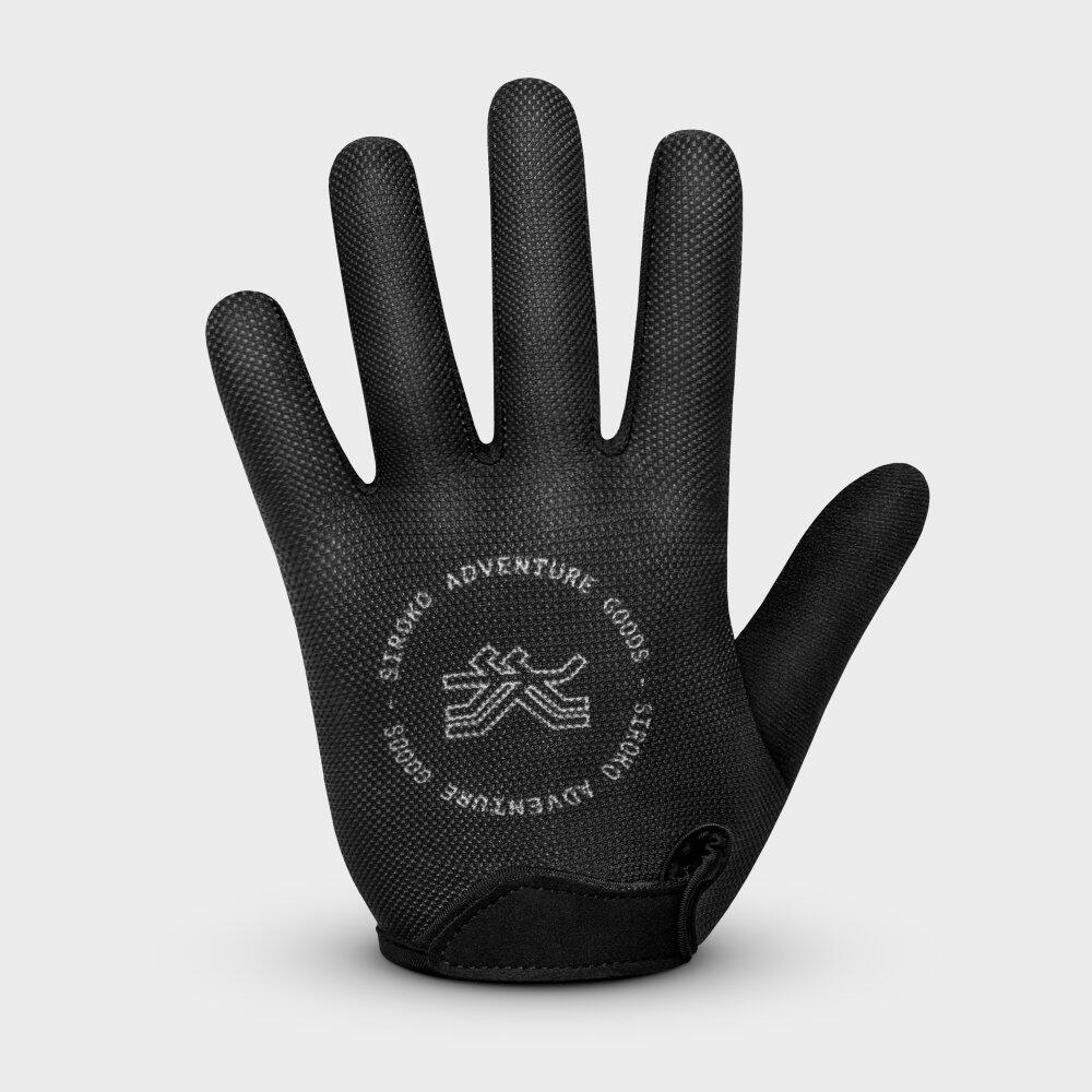 Gants gravel Cyclisme Homme et Femme Frontier Noir 2/7