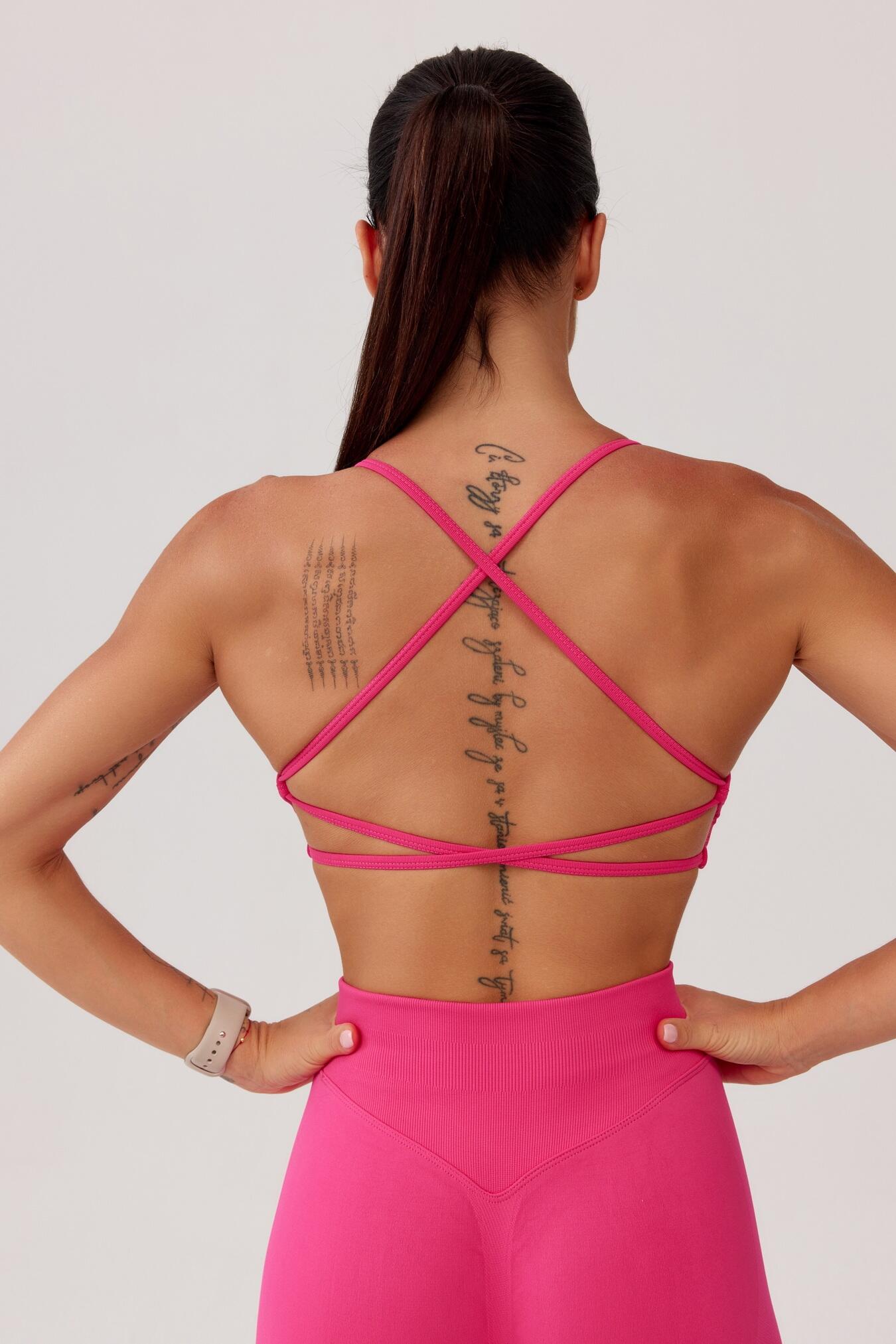 Stanik sportowy bezszwowy Rough Radical Seamless Glow Bra 2/6