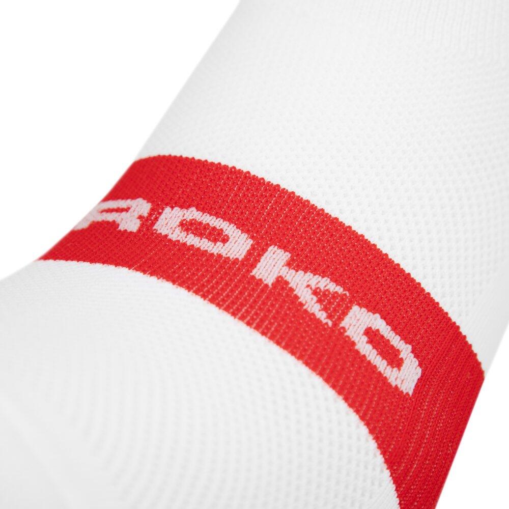Calze da ciclismo Real Sporting de Gijón x Siroko Uomo e donna SC S1 Rojo Bianc 3/6