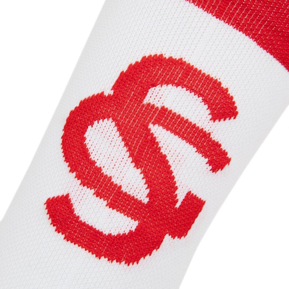 Calze da ciclismo Real Sporting de Gijón x Siroko Uomo e donna SC S1 Rojo Bianc 4/6