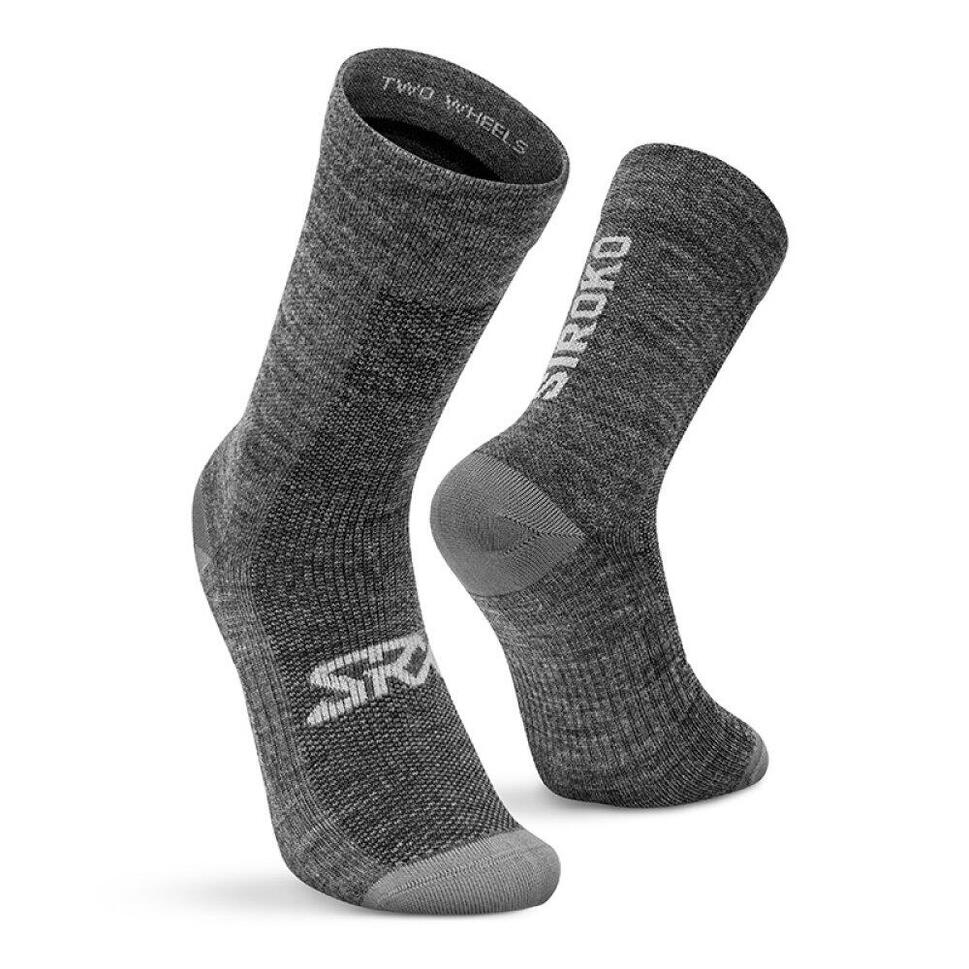 Skarpetki rowerowe z wełną merino kolarsjie unisex SRX Maloja