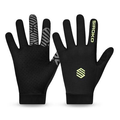 Herren und Damen Radsport MTB-Handschuhe MTB Moab Ash Schwarz