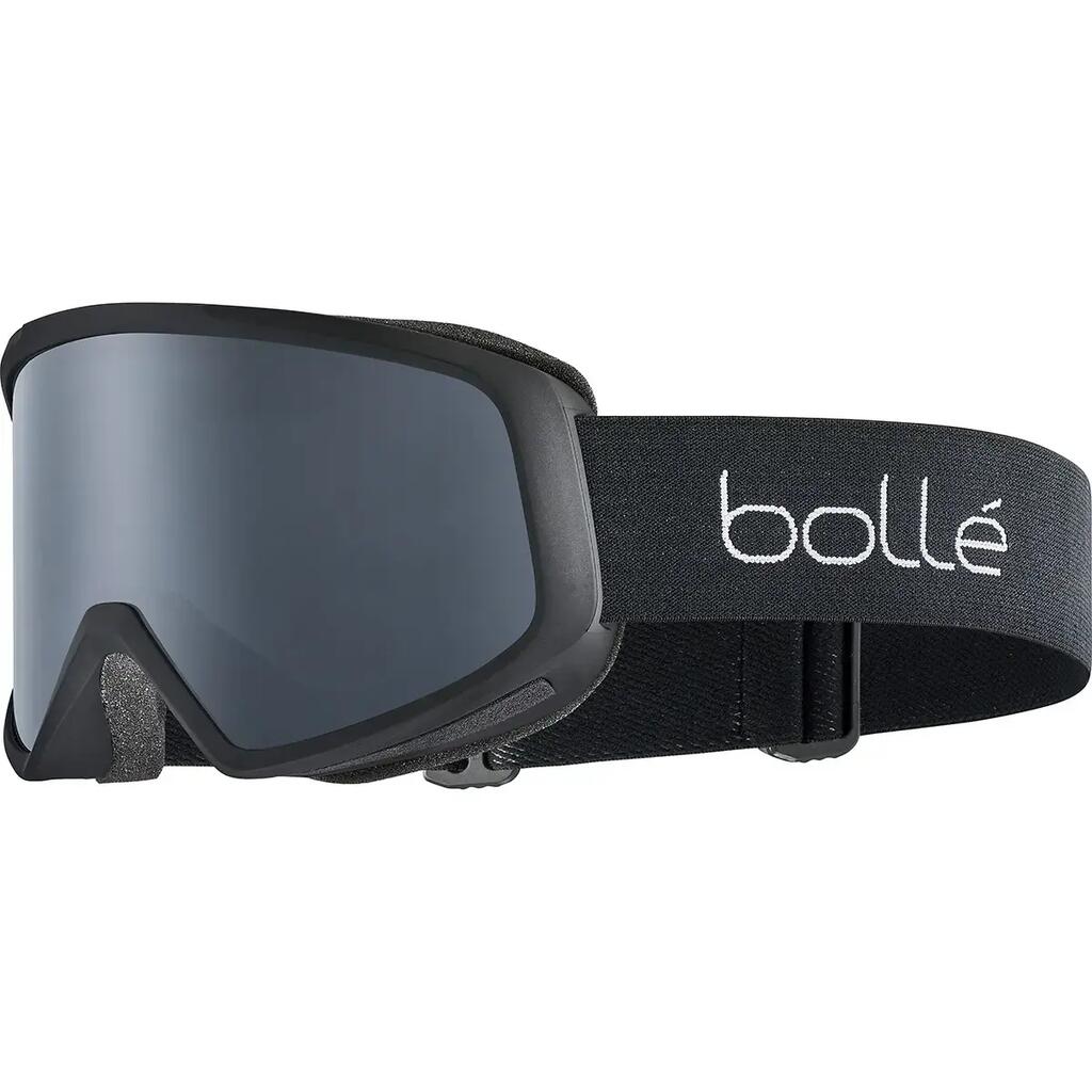 BEDROCK Unisex Snow Goggles - Matte Black/Clear