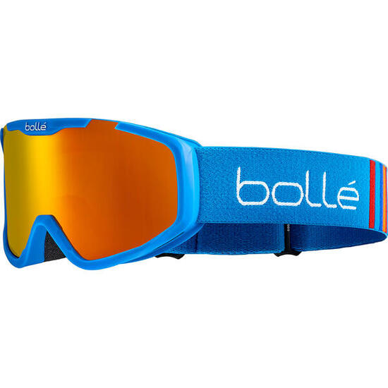 Masque de ski ROCKET PLUS Race Blue Matte - Sunrise Cat 2