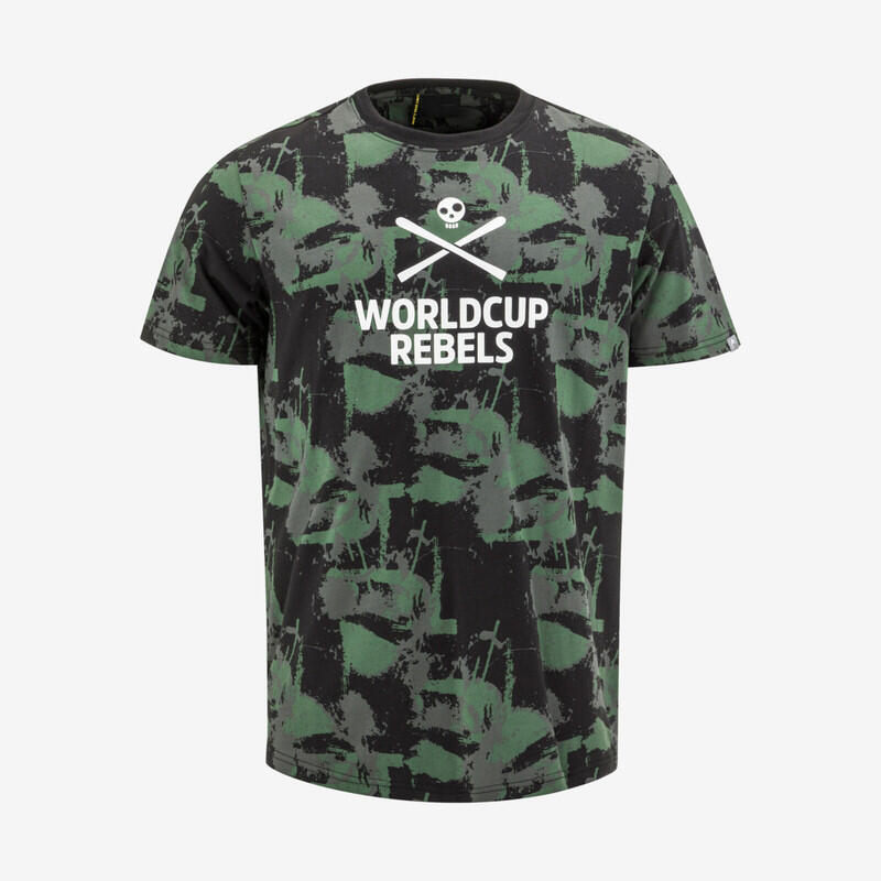 HEAD Maglietta Head Race Uomo Nero/Verde