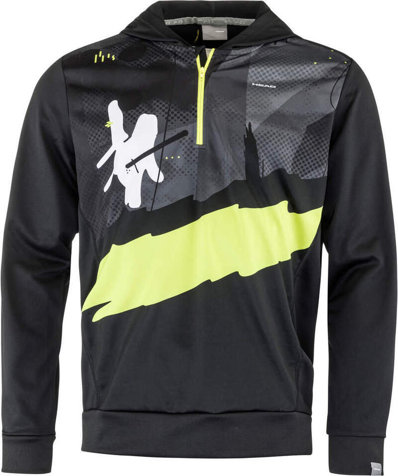 HEAD Head Race Hoodie Stampa Uomo