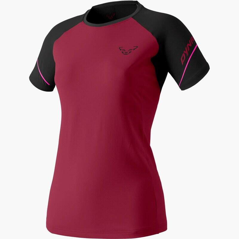 DYNAFIT Dynafit Alpine Pro Shirt Donna Nero Out Rosso Barbabietola