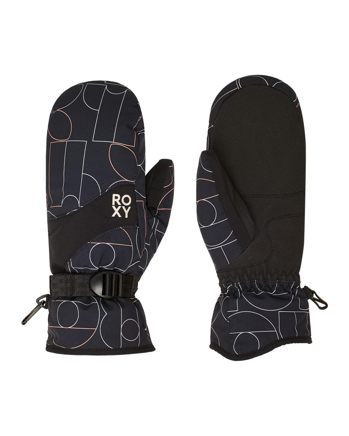 Tech-Fäustlinge ROXY JETTY Schwarz Frauen 2/4