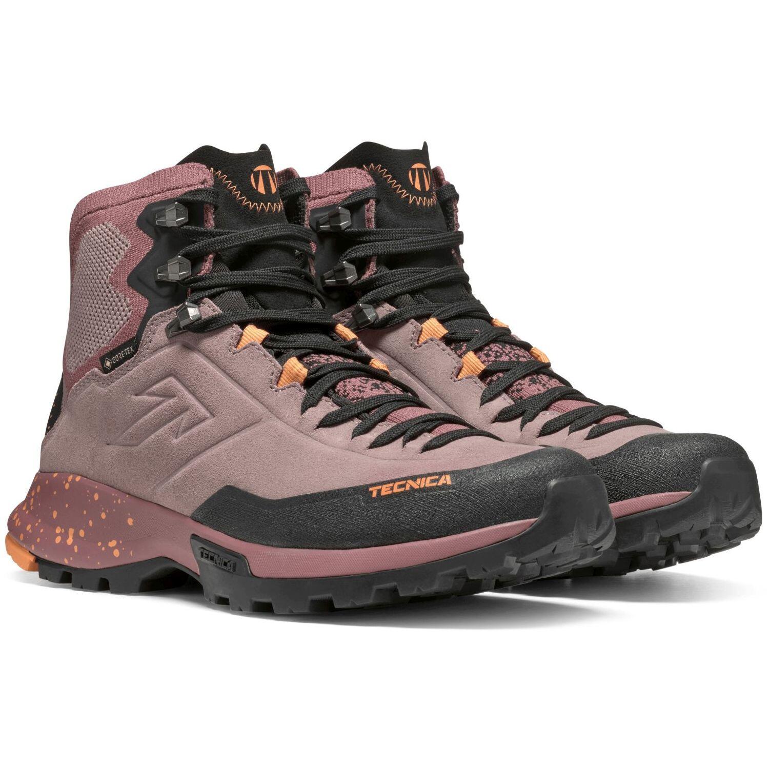 Botas de montaña de mujer FORGE HIKE MID GORE-TEX Tecnica rosa 4/7