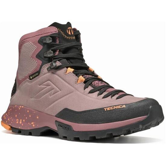 Botas de montaña de mujer FORGE HIKE MID GORE-TEX Tecnica rosa