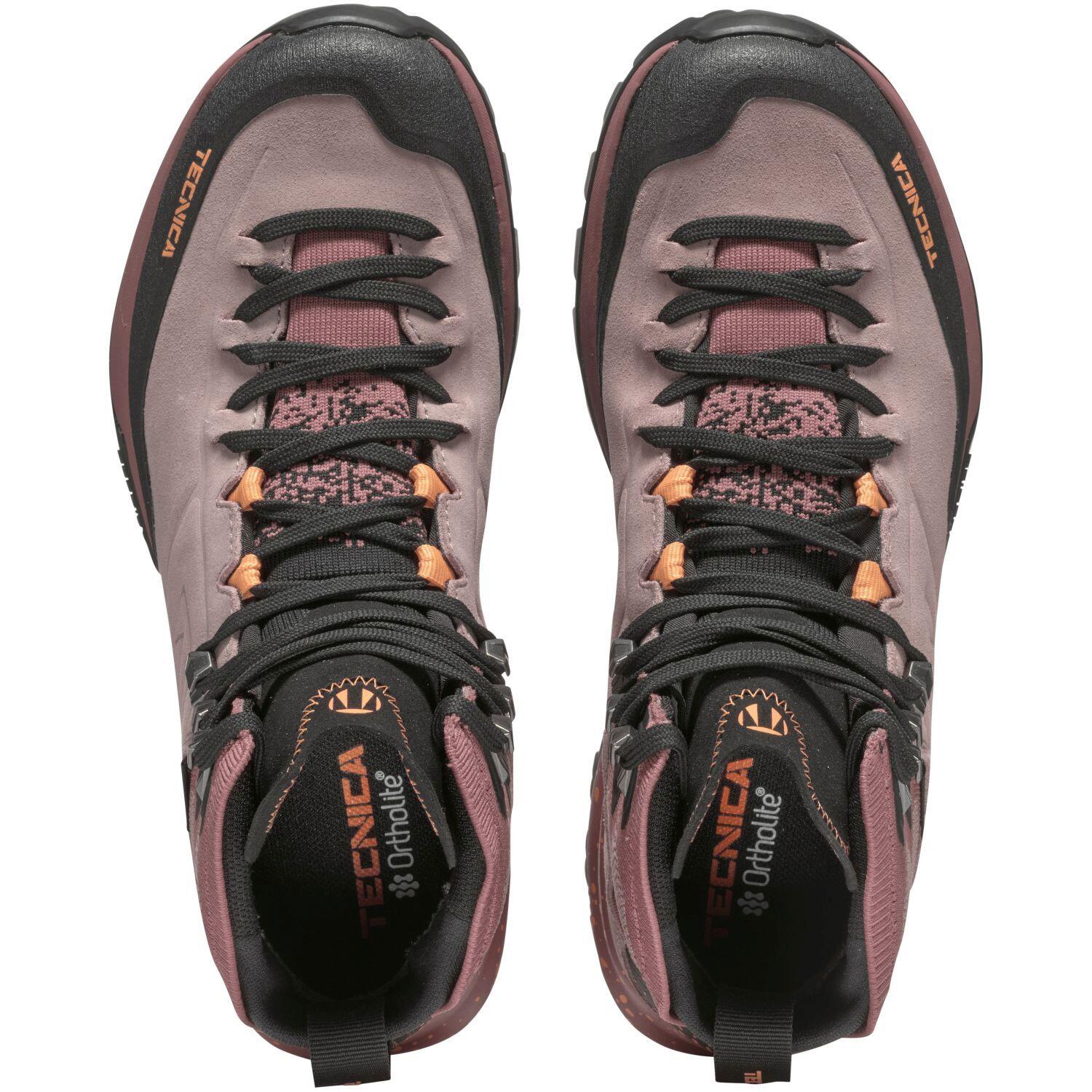 Botas de montaña de mujer FORGE HIKE MID GORE-TEX Tecnica rosa 6/7