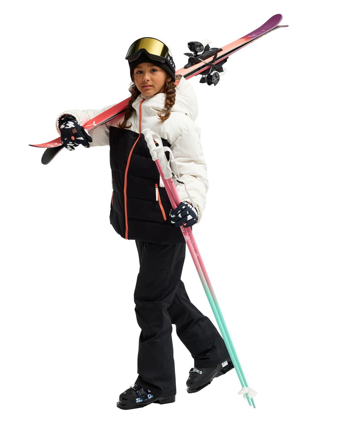 Chaqueta técnica snow SNOWYHILL PUFFY Blanco Niña 4/4