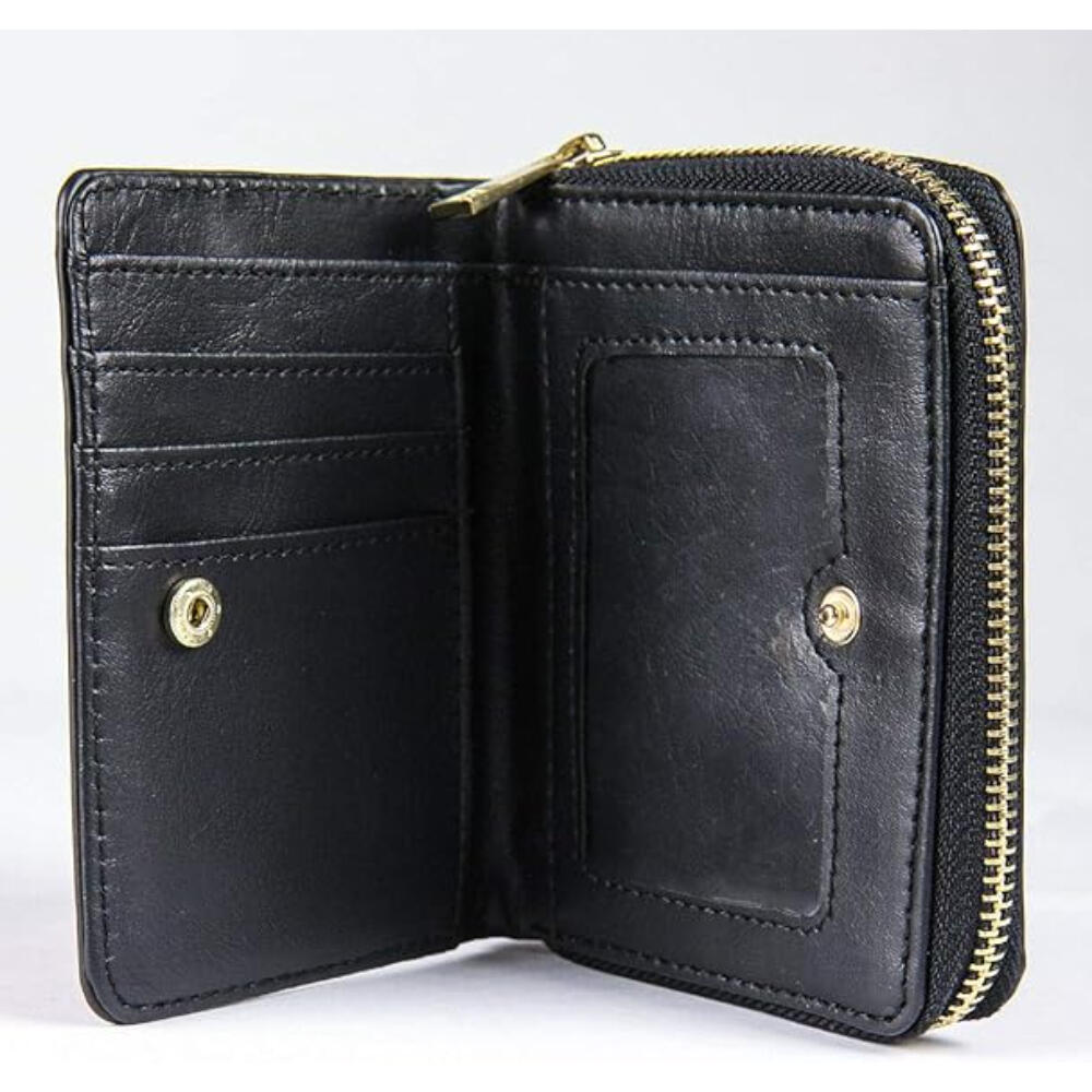 Cartera Tarjetero Mickey Mouse Negro Classic 3/3