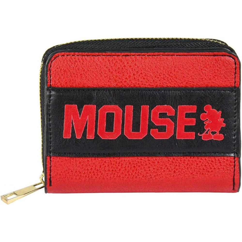 Cartera Tarjetero Mickey Mouse Negro Classic 2/3