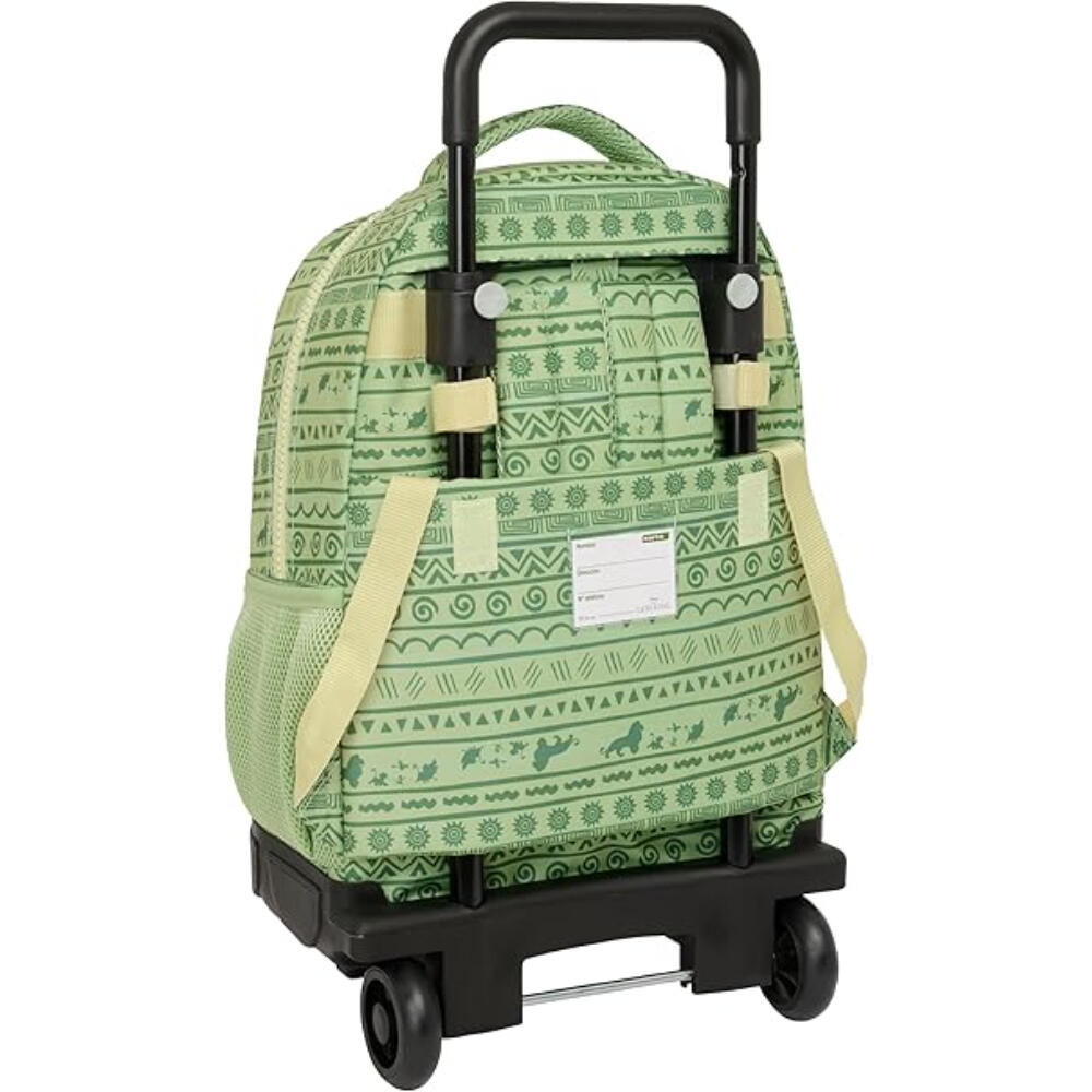 Mochila Trolley Con Ruedas Compact Extraible El Rey León Mufasa 2/3